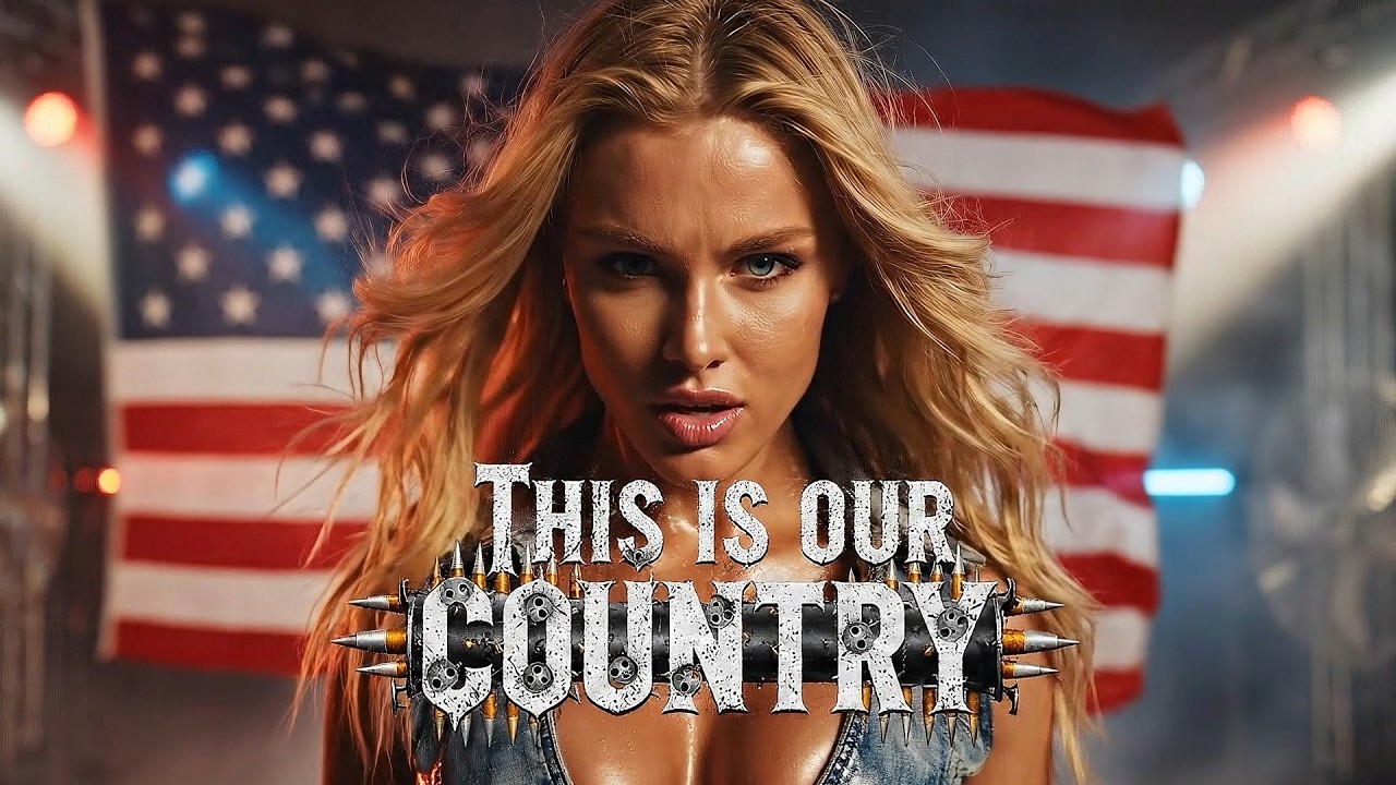 This Is OUR Country! [Official Visualiser] - SIX GUN SIREN | Country Rap Anthem