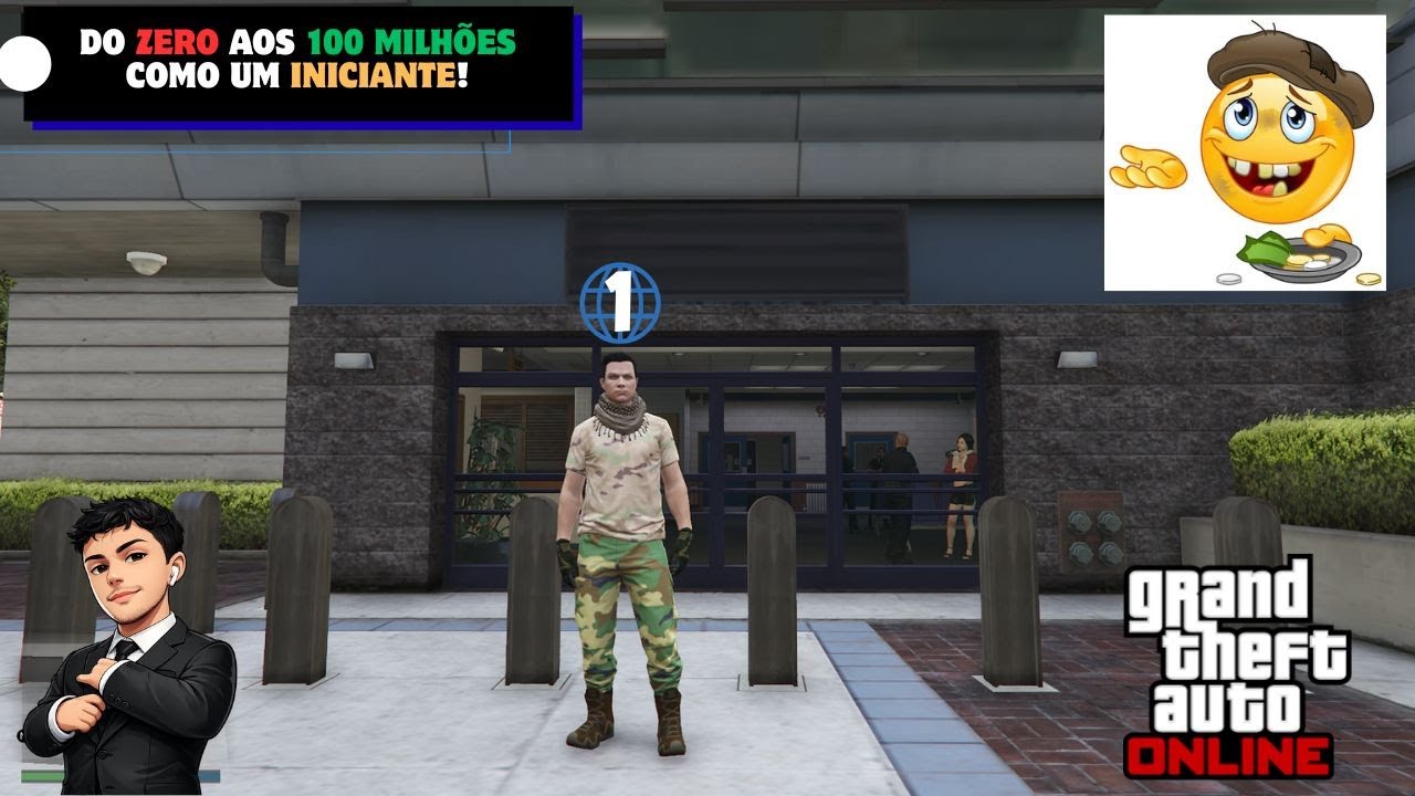 0 a 100 MILHÕES: O início da fortuna no GTA Online 💸#1