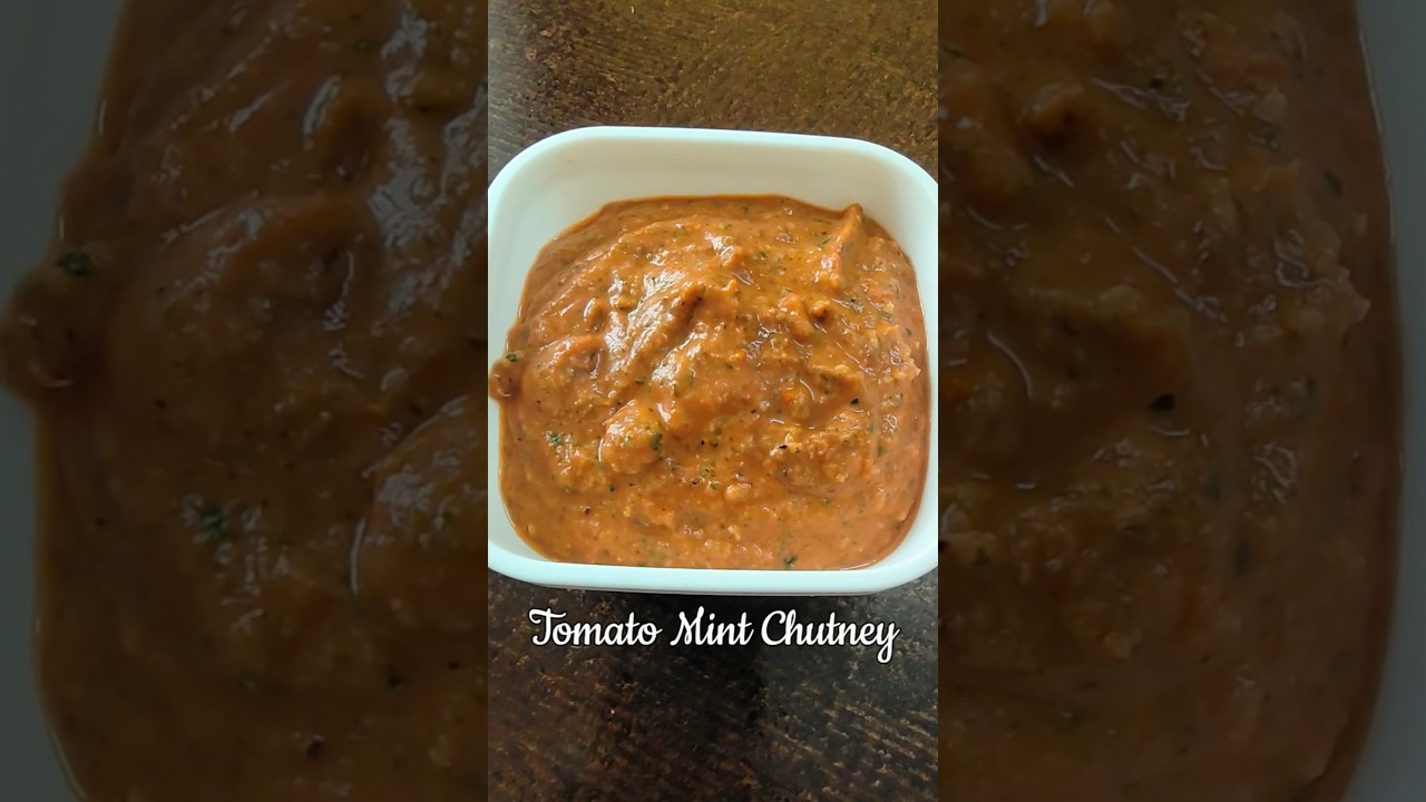 Spicy Pudina & Tomato Chutney | Easy Pachadi Recipe | Minty Delight
