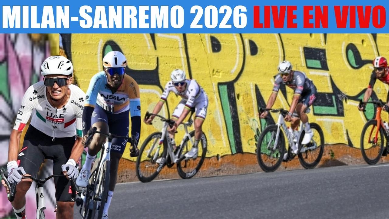 CICLISMO MILAN SANREMO 2026 FULL RACE ✅ LIVE EN VIVO y DIRECTO