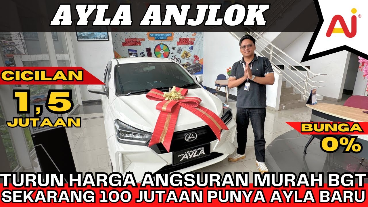 DAIHATSU AYLA MURAH BANGET‼️ KALO SEGINI SIH MENDING AMBIL BARU AJA‼️ LANGSUNG APPROVE