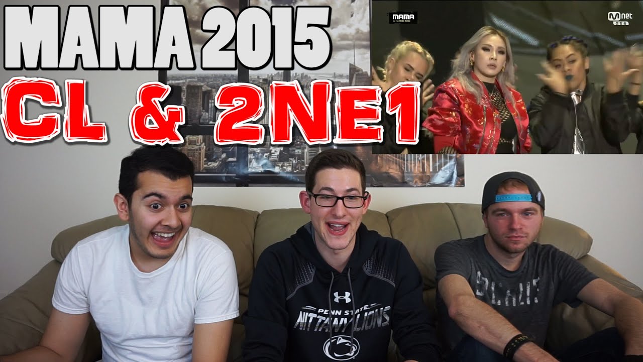 2015 MAMA CL Hello Bitches and 2NE1 Fire Reaction