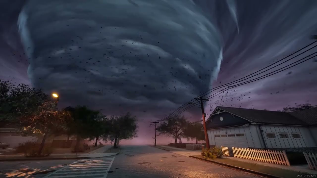 The different weather conditions in Funnel Runners! #tornado #steam #indiegame #games