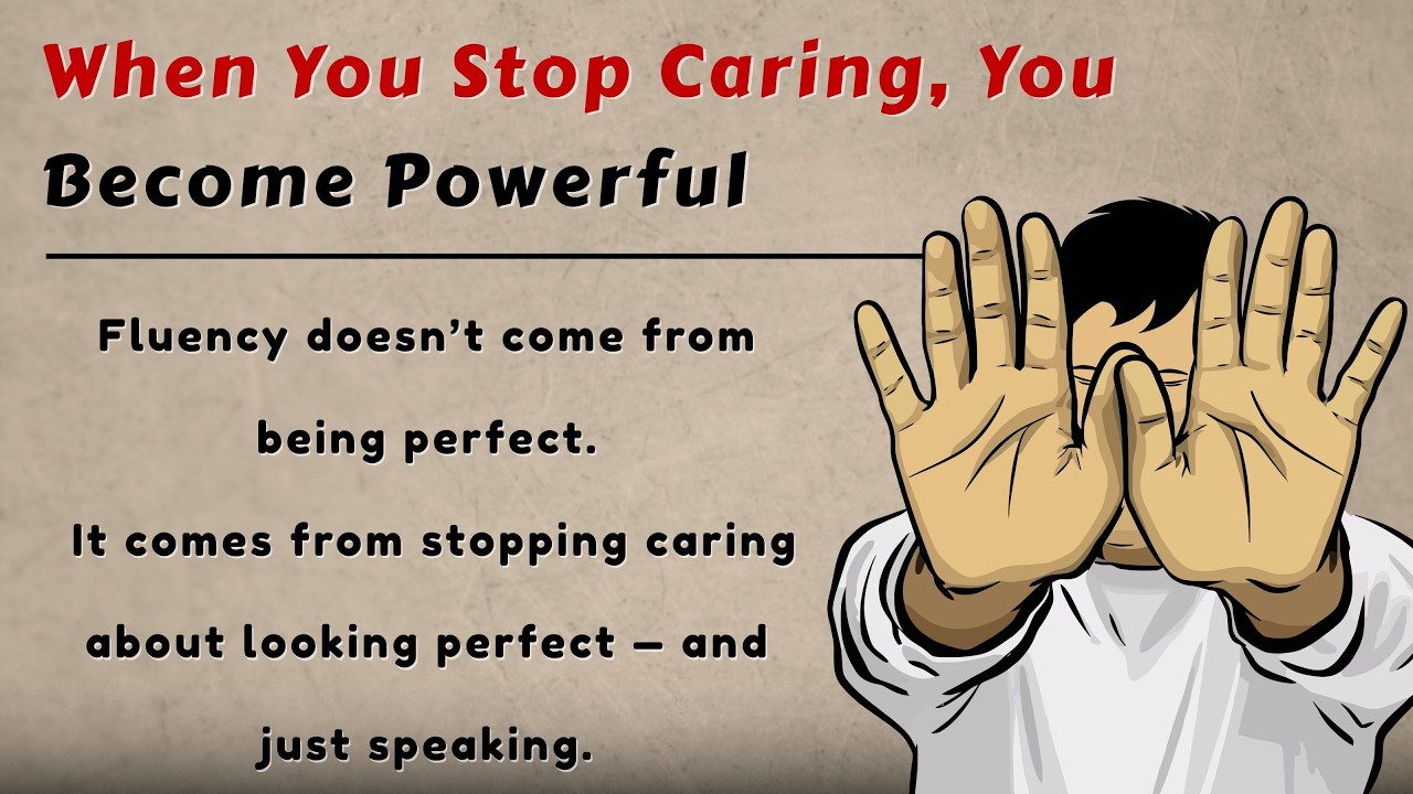 When You Stop Caring || Graded Reader || Improve Your English Fluency Every Day ✅