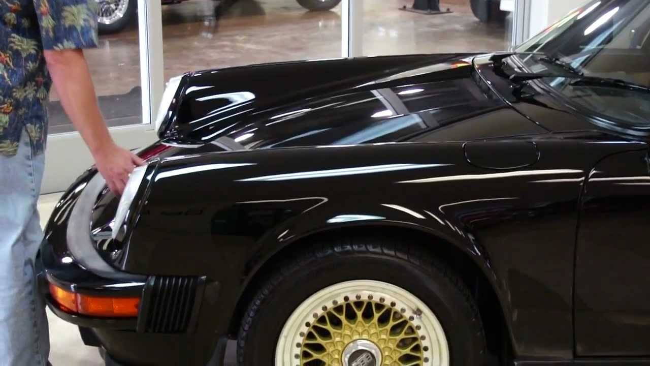 1988 Porsche 911 Black Coupe
