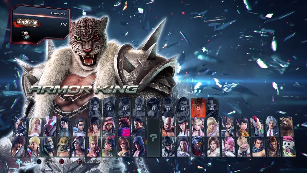 TEKKEN 7 - All Characters | Full Roster (Select Screen Showcase)