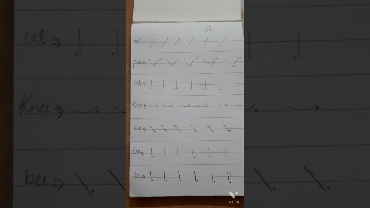shorthand THE VOWELS# part 1