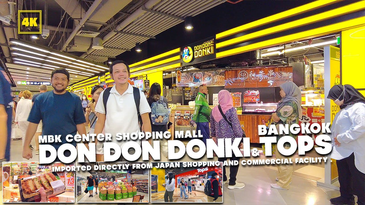 DON DON DONKI at MBK Center and Tops Super Market