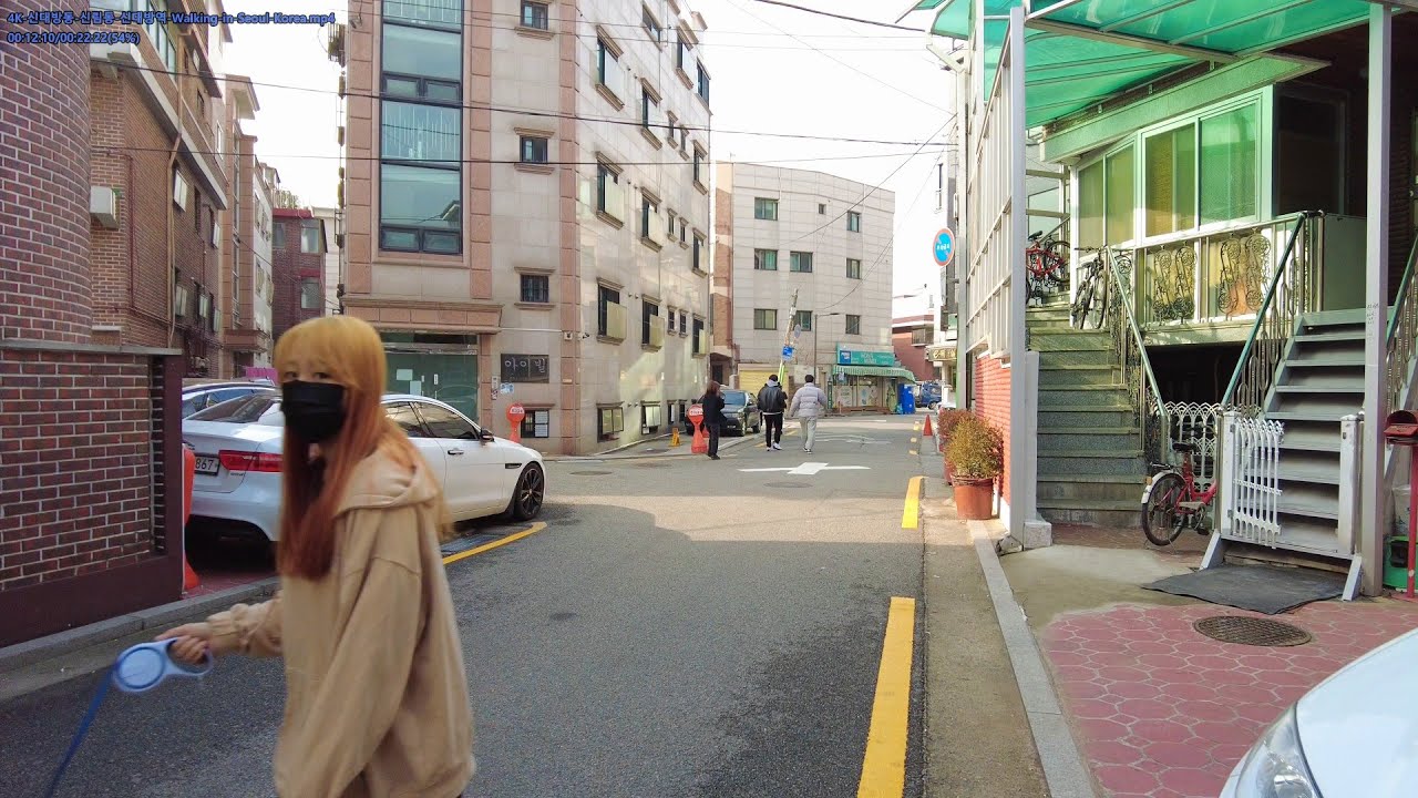 신림동 - Walking in Sillim-dong, Seoul, Korea
