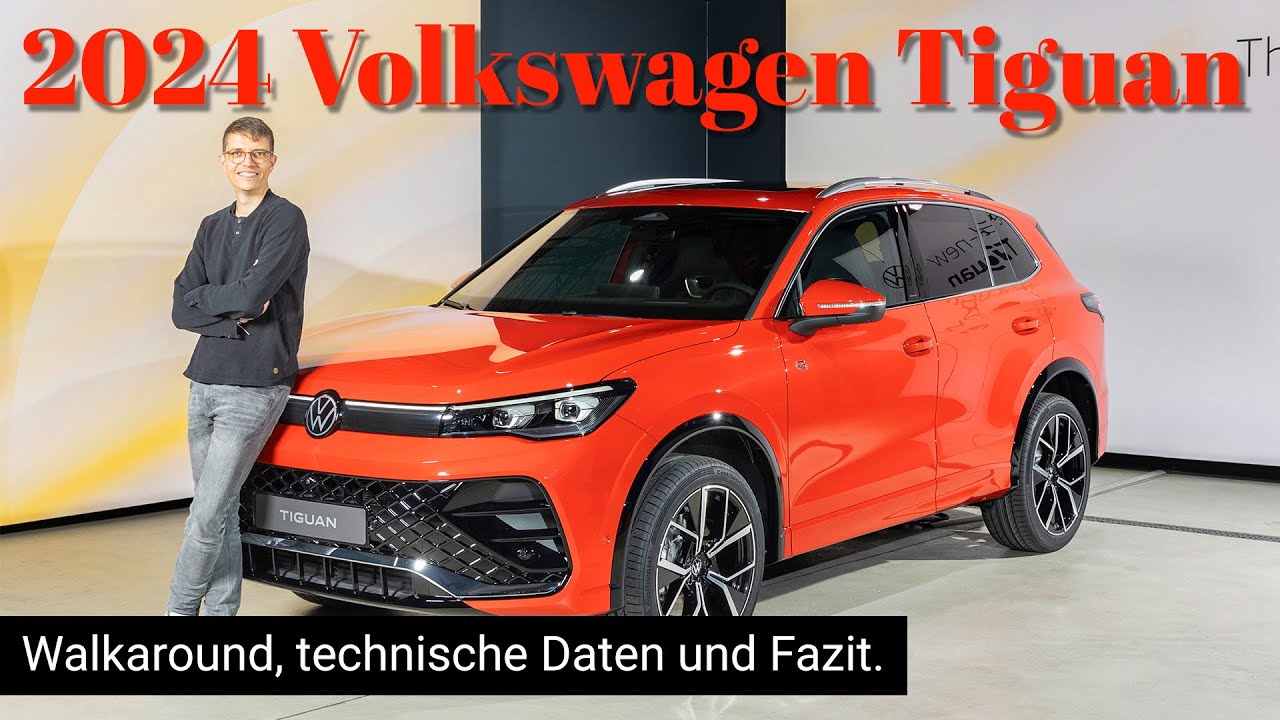 Wir zeigen erste Einblicke in den neuen Volkswagen Tiguan. Walkaround - Details - Technische Daten.