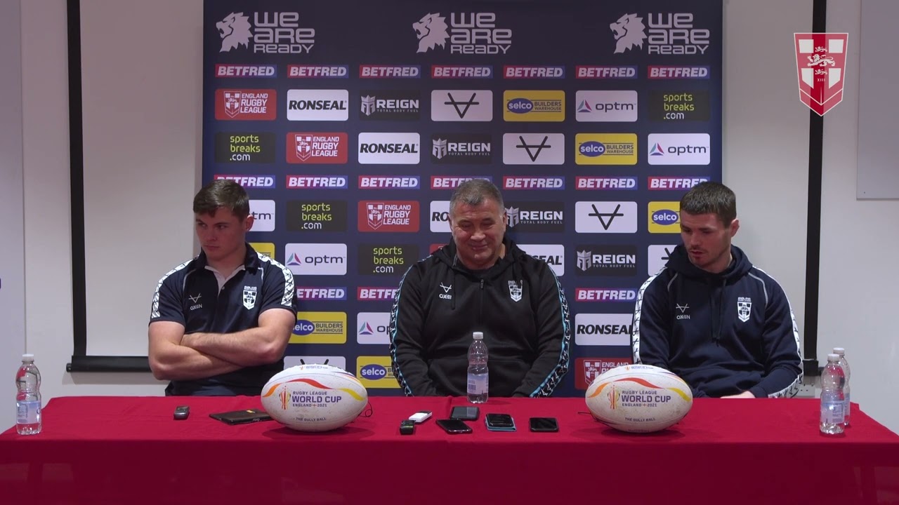 Shaun Wane Press Conference | England v Papua New Guinea