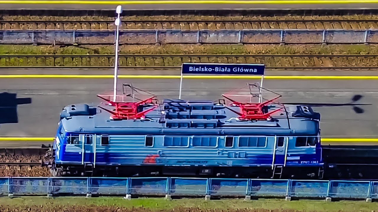 EP07-1003 🔵⚪🟠 IC 73150 HALNY - zmiana kierunku jazdy 🔹Bielsko-Biała Główna 🔹➡️ ZAKOPANE 
