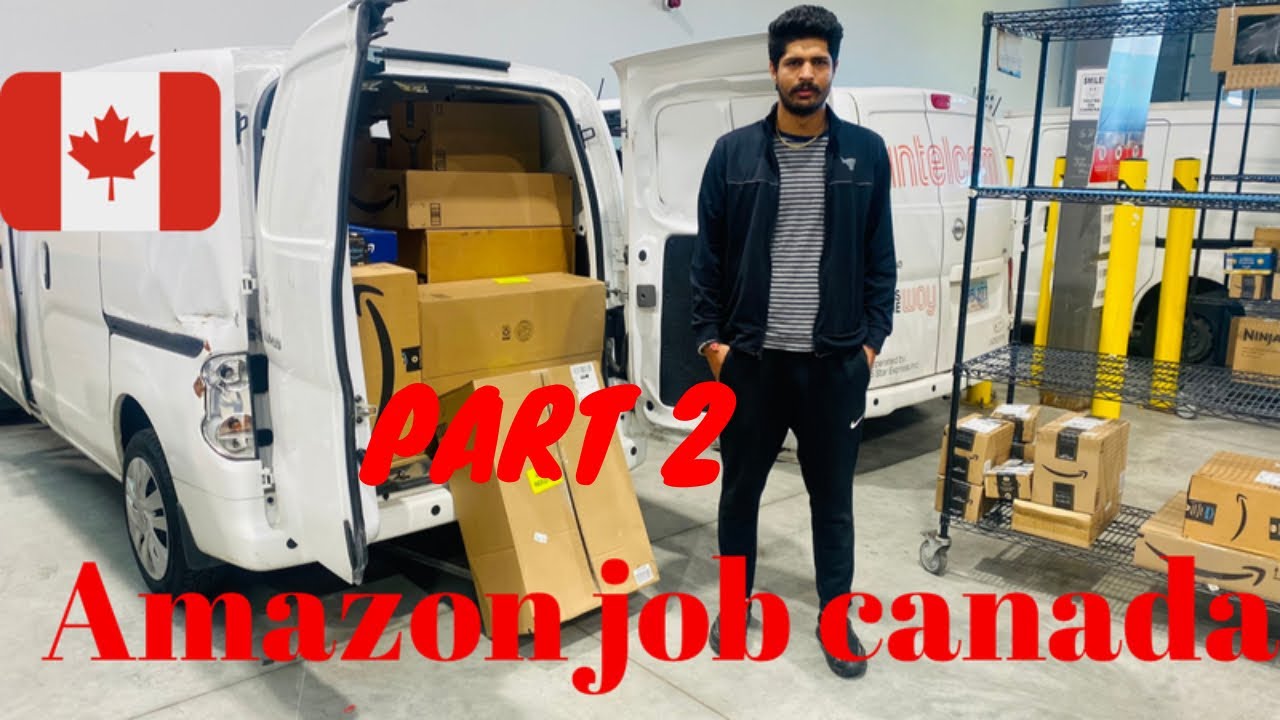 Amazon delivery job in 🇨🇦 part 2 van money gas.Punjabi 2022 #canada #student #punjabi