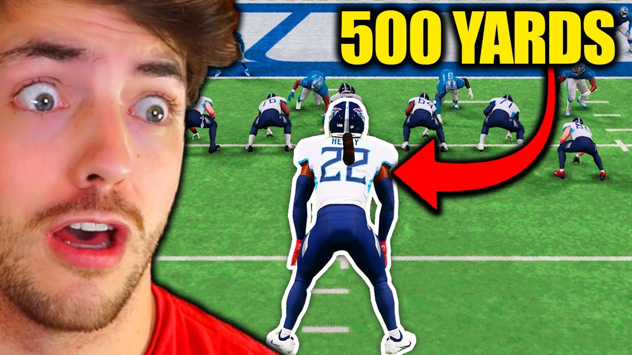 DERRICK HENRY BREAKS MADDEN 22 (500 Yards)