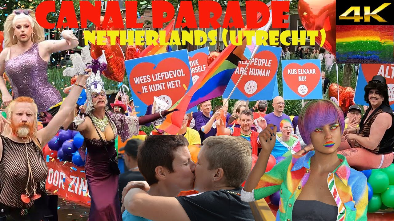 LOVE IS LOVE IN DUTCH WAY. Netherlands (Utrecht) Canal Parade 2024