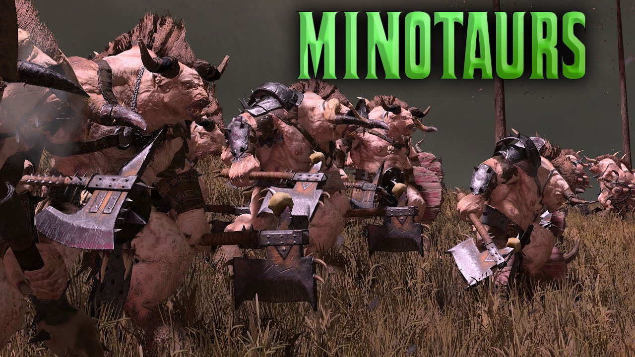 Taurox the Brass Bull - Beastmen army composition / doomstack - Minotaurs doomstack.