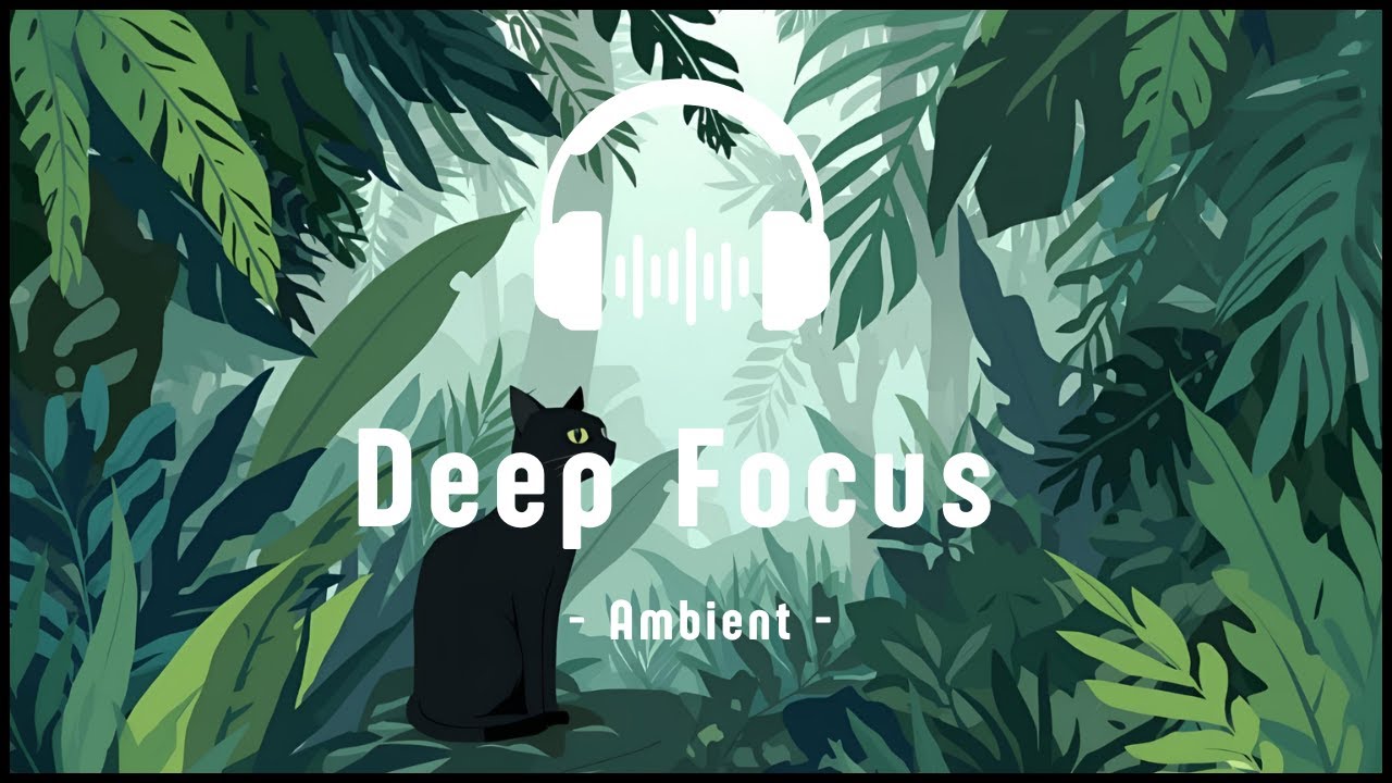 No.15 Tropical Rainforest Calm | 1 Hour Ambient Music for Focus & Meditation