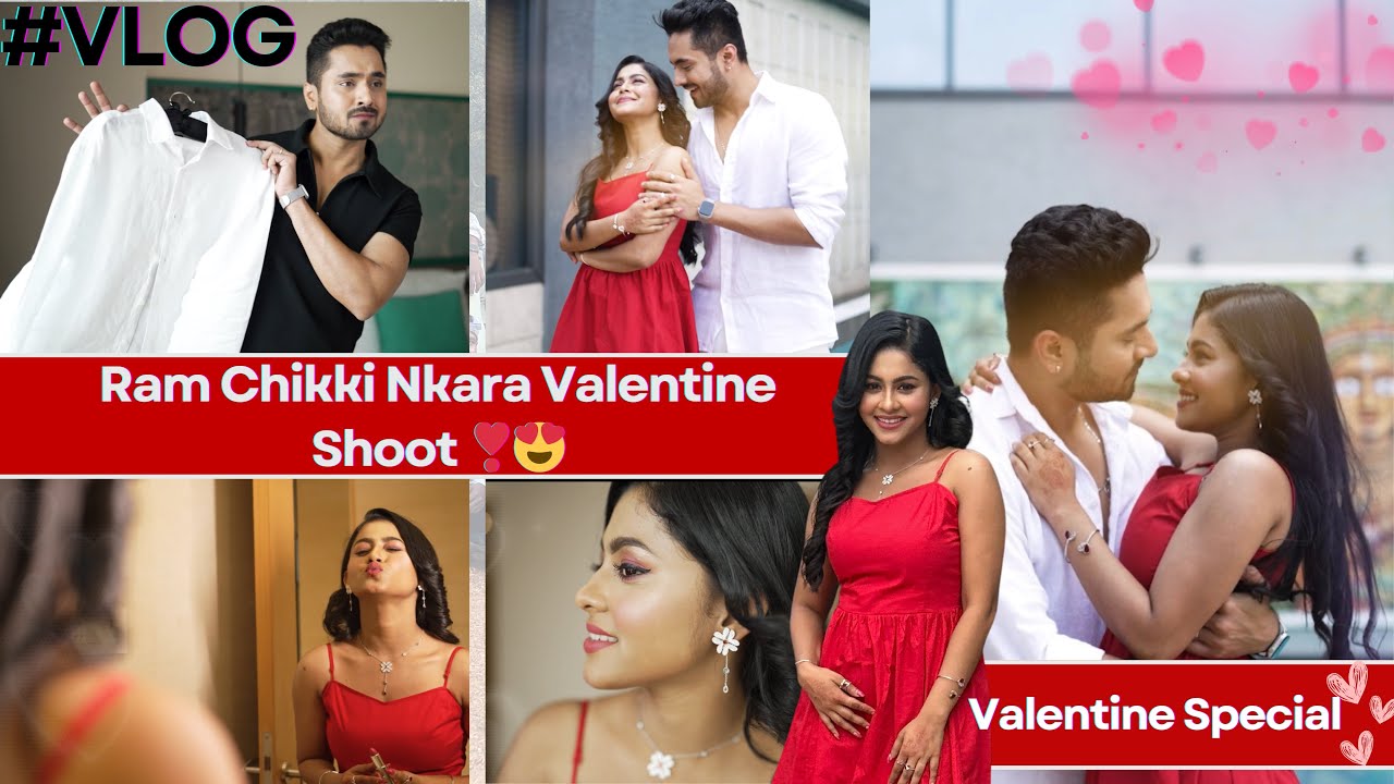 Ram Chikki Ro Valentine Special Shoot 😍 | Ram Babu Nka Bahut Style 🤪 #nehanageswari #ramchikki