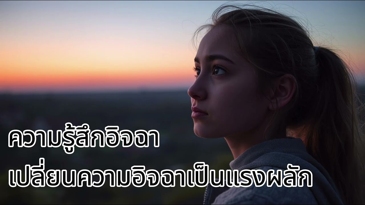 ความรู้สึกอิจฉา: เปลี่ยนความอิจฉาเป็นแรงผลัก