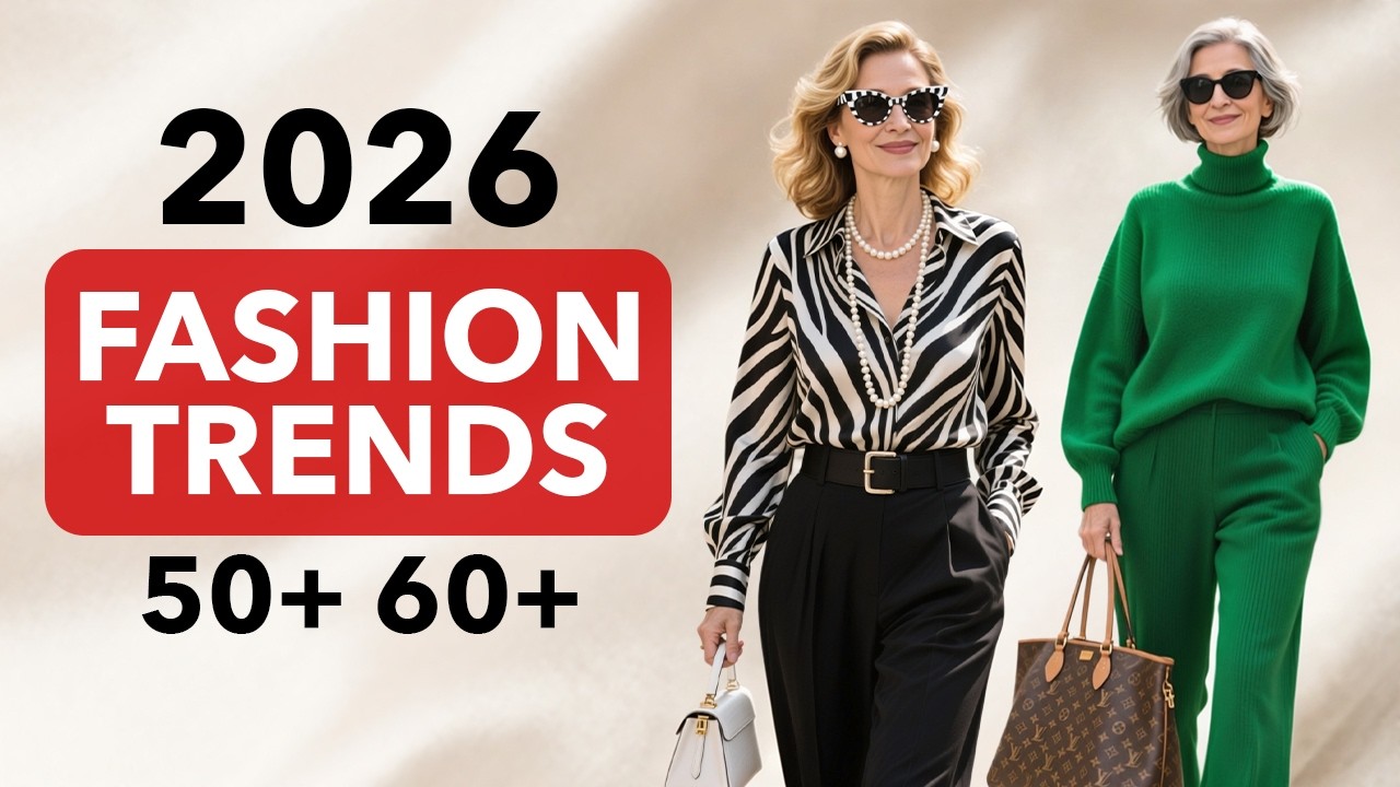 2026 Fashion Trends for Women Over 50: Timeless, Elegant & Sophisticated