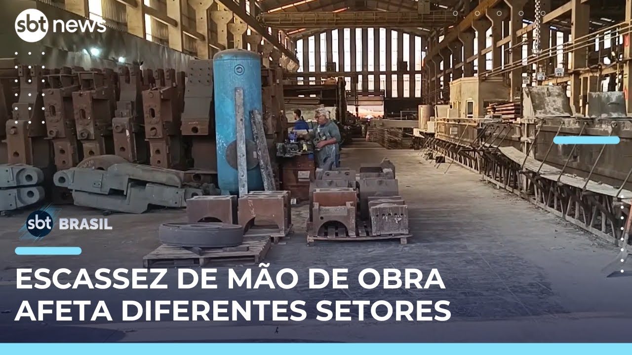Ind&uacute;strias e com&eacute;rcios recorrem &agrave; tecnologia diante de vagas n&atilde;o preenchidas | #SBTBrasil