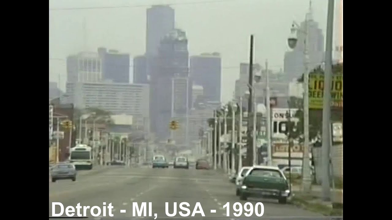 Back in Time:  Detroit - MI, USA - 1990