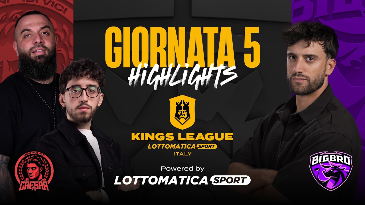 FC CAESARS vs BIGBRO FC | Highlights | Round 05 | Split 2 | KINGS LEAGUE LOTTOMATICA.SPORT ITALY