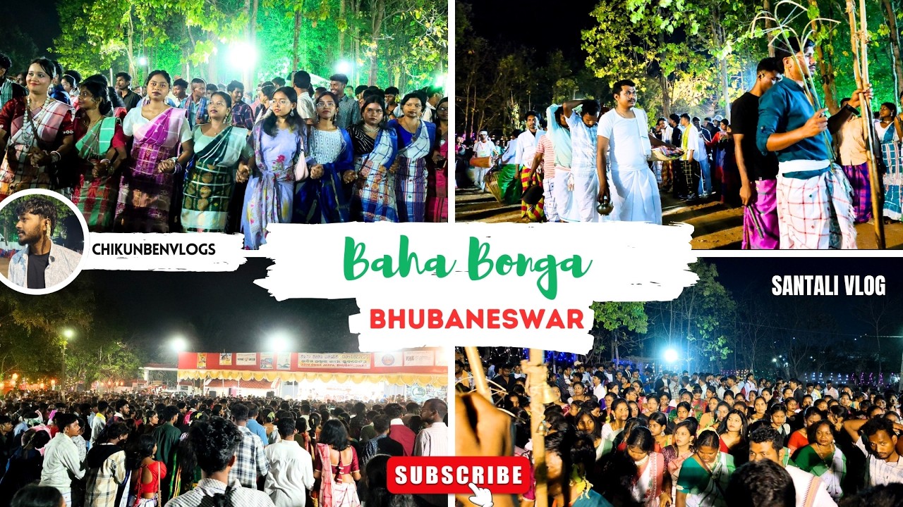 Bhubaneswar Baha Bonga 2026 🌿🌸🙏 | Adim Owar Jarpa Jaher BBSR | Baha Bonga 2026 #santali #festival