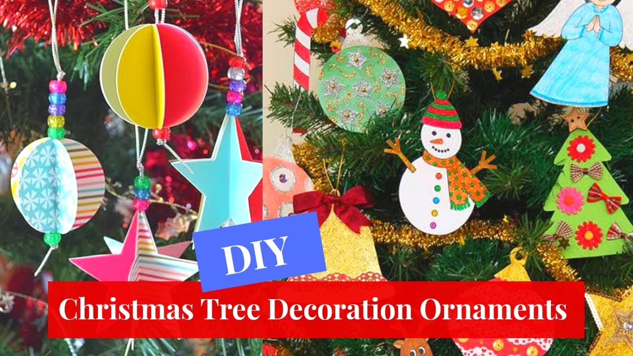 DiY Christmas Tree Decoration Ornaments
