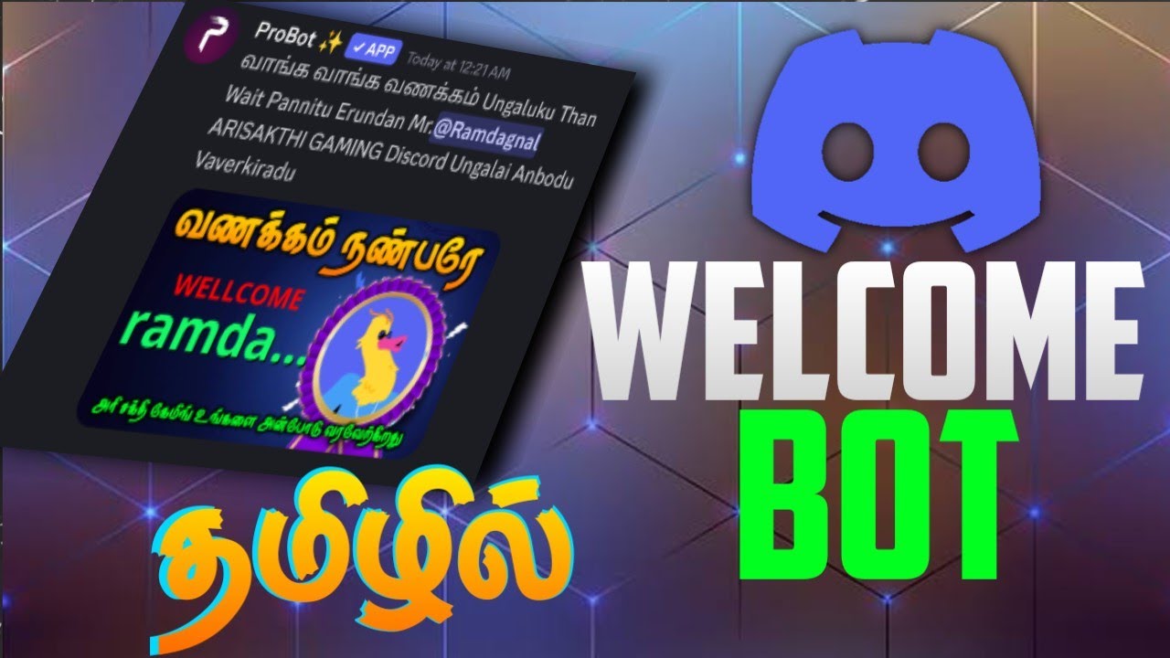 How to Add a Welcome Bot to Your Discord Server | Discord Welcome Bot Tutorial | AriSakthi Gaming
