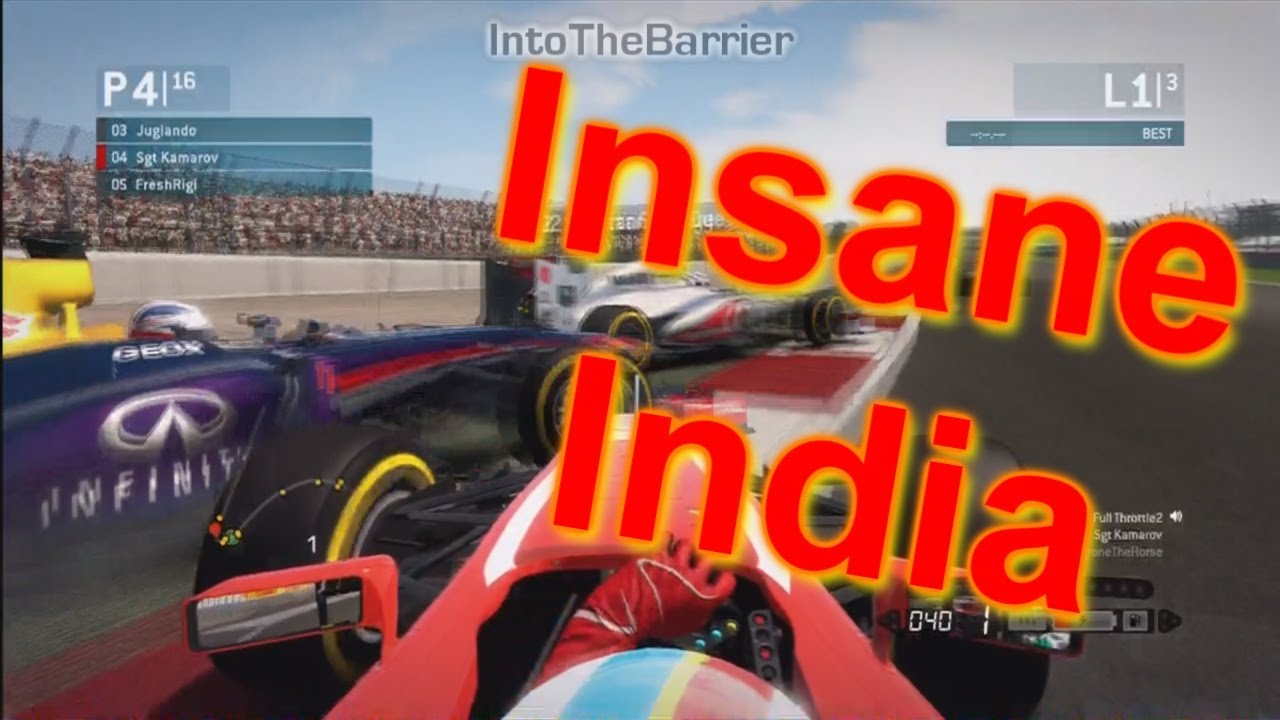 F1 Game 2013 - Insane India