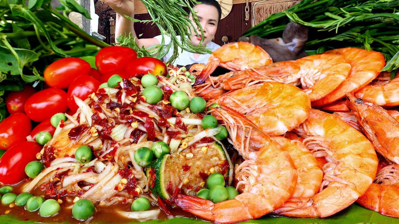 ตำบักหุ่งเผ็ดๆกินกับกุ้งคั่วเกลือกินทั้งเปลือกเเซ่บเข้ากันเเฮง|ส้มซ่าพาเเซ่บ 14 มีนาคม ค.ศ. 2026