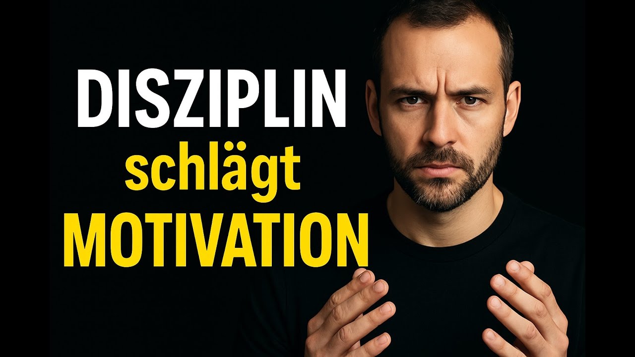 Warum DISZIPLIN wichtiger ist als MOTIVATION!