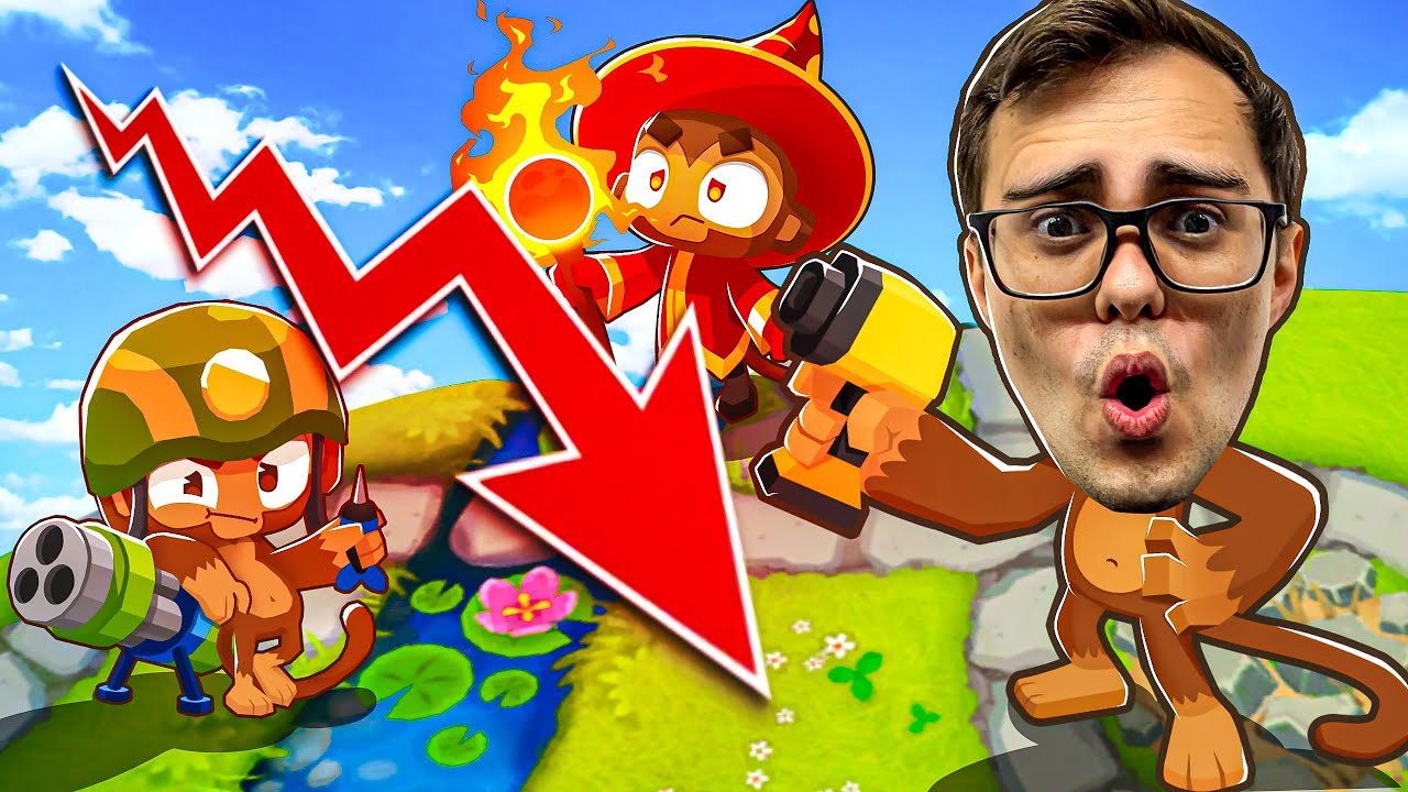 MEU CL&Atilde; TA SENDO AMASSADO - BLOONS TD6
