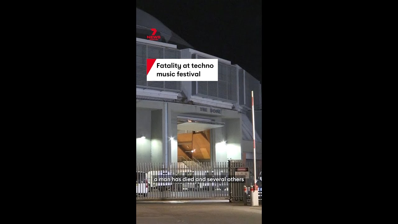 Fatality at techno music festival