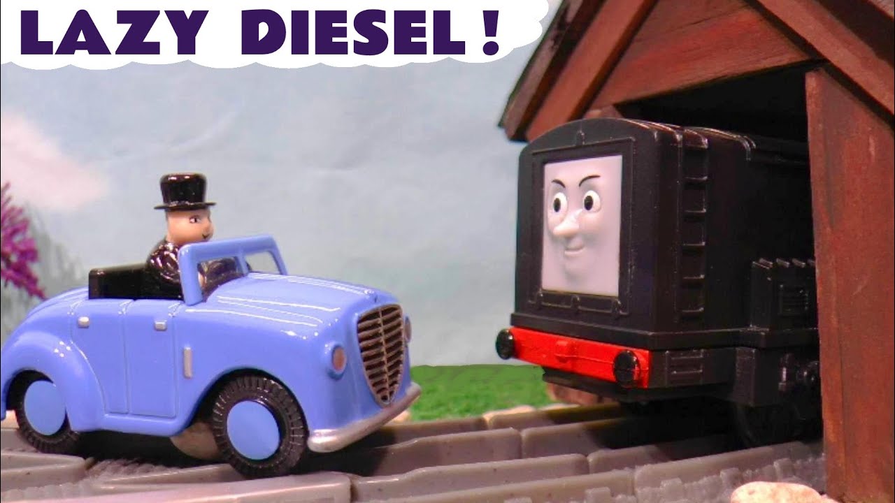 Lazy Diesel Toy Train Story