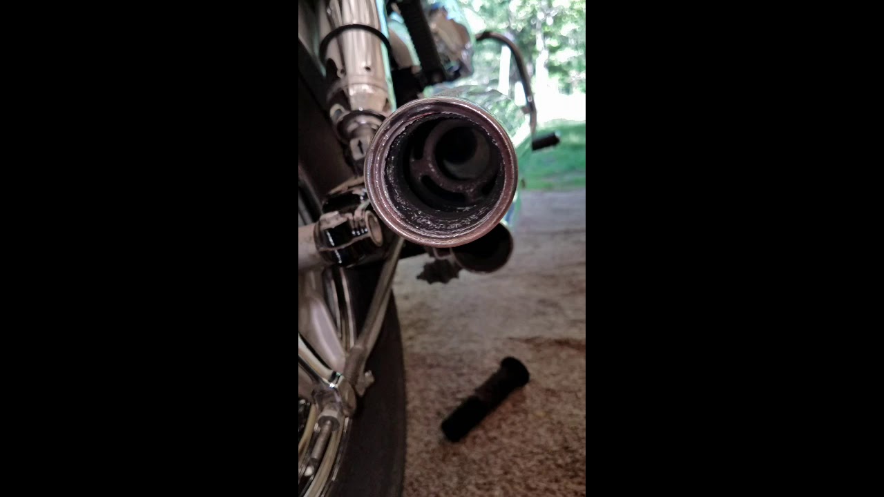Removed baffles from my 750 Shadow. Better sound &power.
