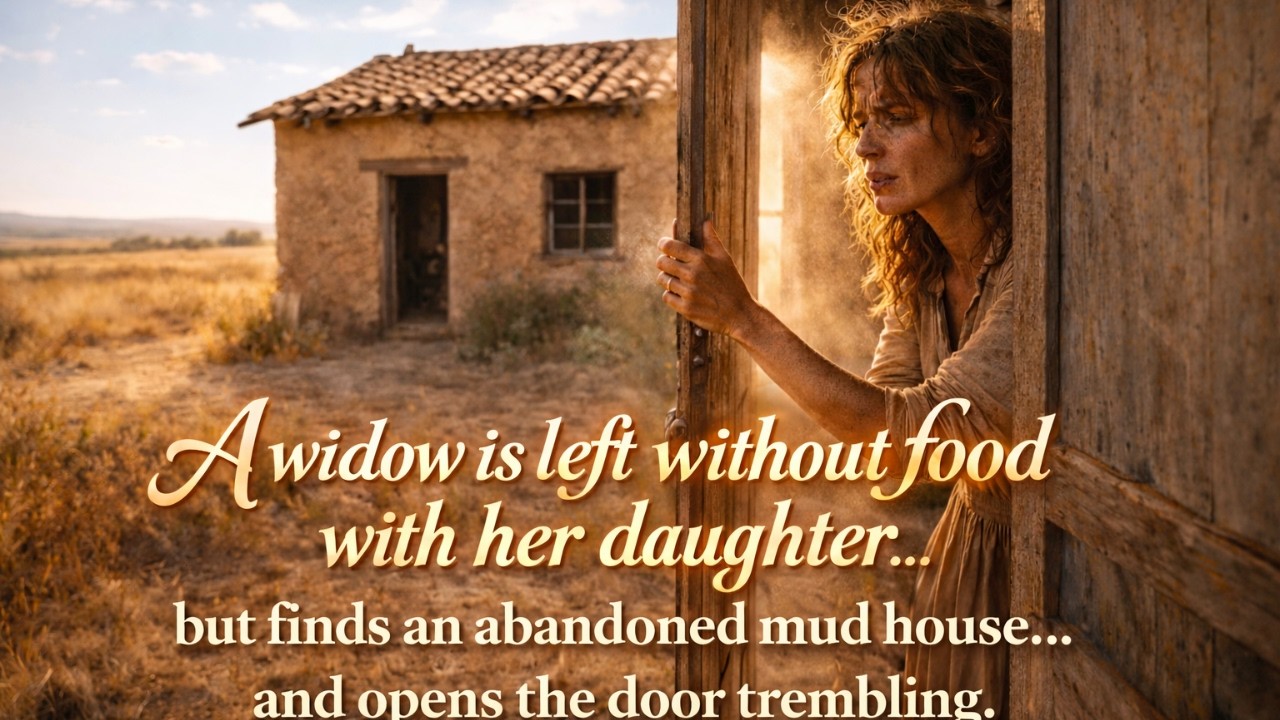 A widow is left without food with her daughter… but finds an abandoned mud house…