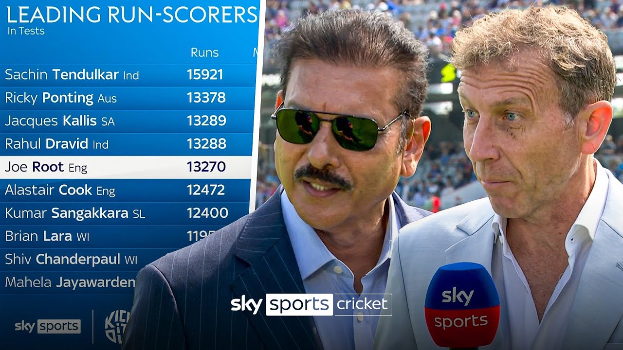Will Joe Root catch Sachin Tendulkar's Test run-scoring record? 📈