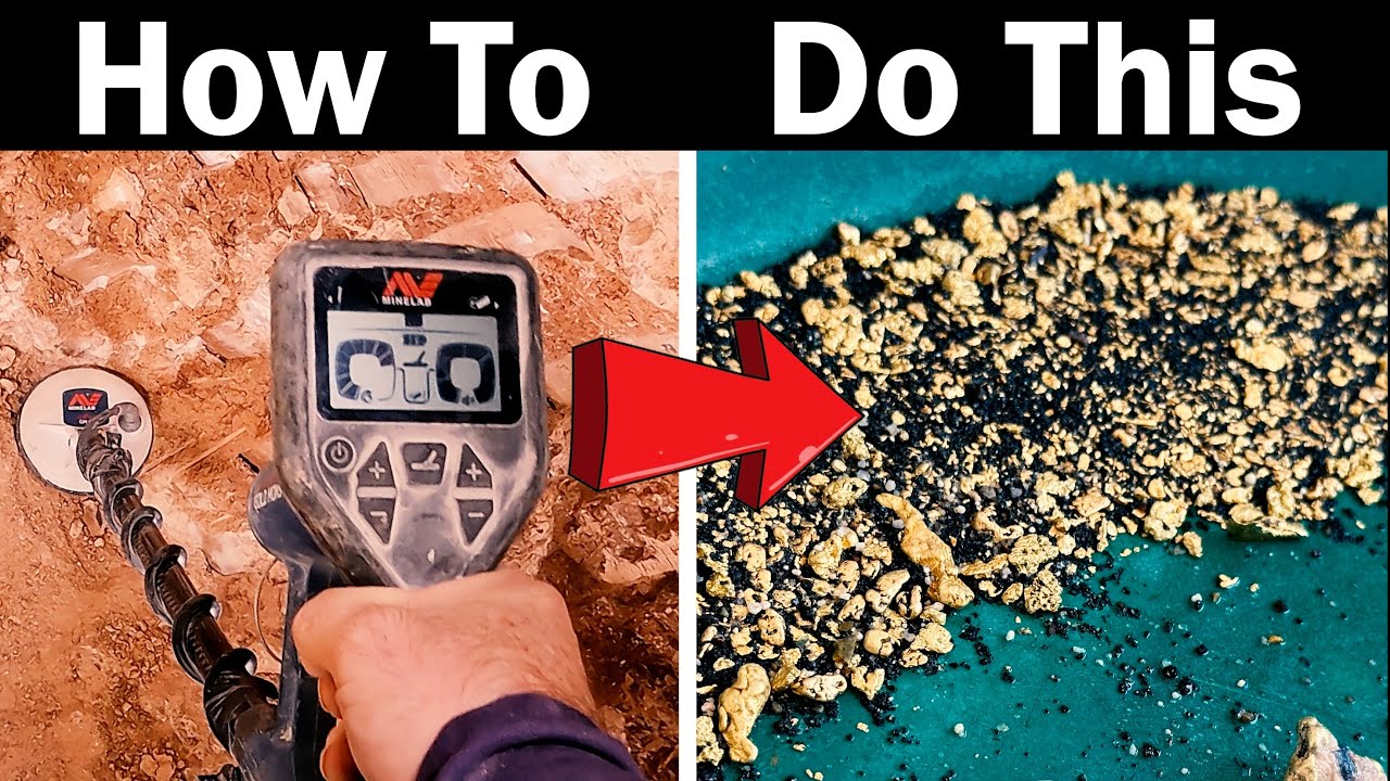 Metal Detecting for Placer Gold Underground