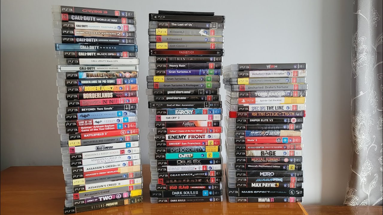 PS3 game collection update September 2025