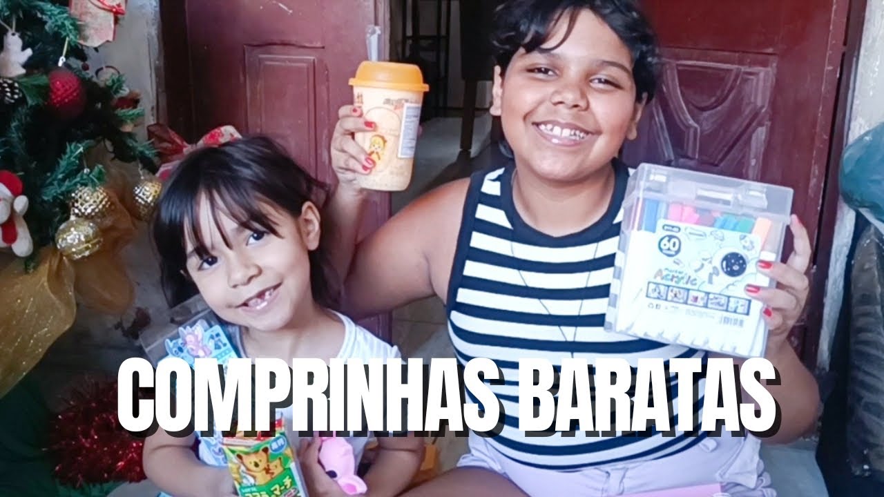 Comprinhas nas lojas coreanas 