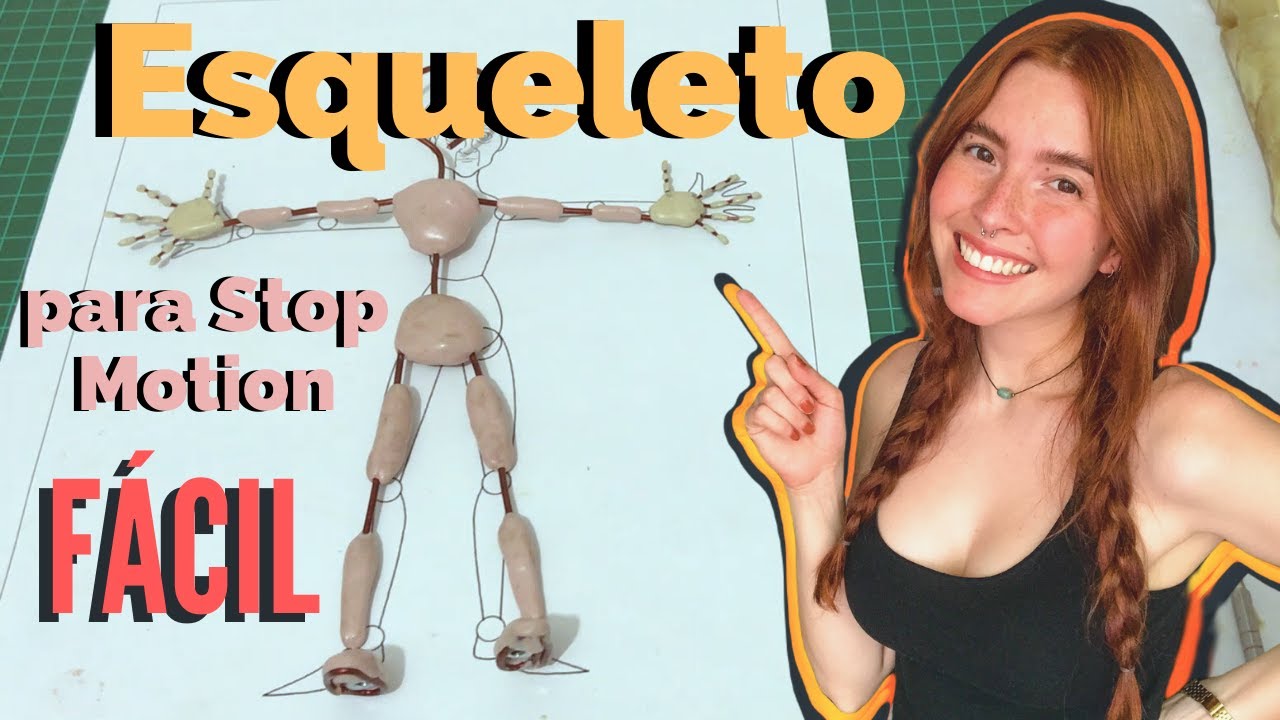Cómo construir un esqueleto para stop motion desde cero FÁCIL! // Priscilla Stirge