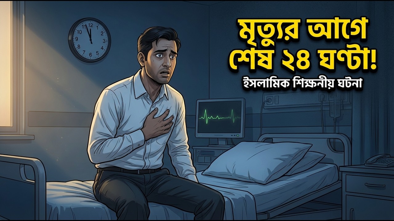 মৃত্যুর আগে শেষ ২৪ ঘণ্টা! এক গুনাহগারের অবিশ্বাস্য পরিবর্তন  ইসলামিক শিক্ষনীয় ঘটনা