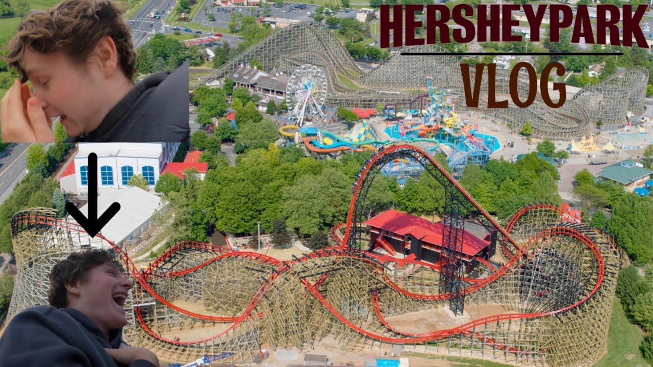 Bringing a Nervous GP to Hersheypark - Hershey, Pennsylvania | VLOG [2023]