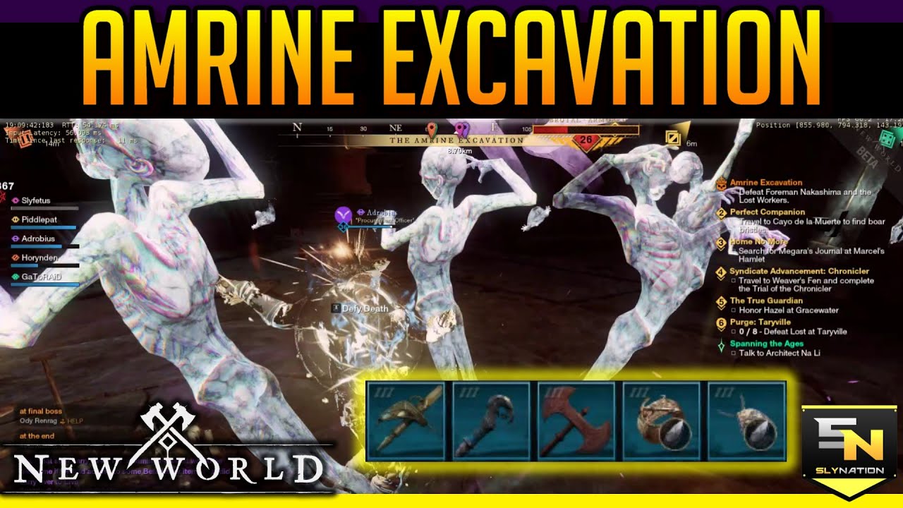 New World | Amrine Excavation (Dungeon) Guide- Secret Chests, Mechanics, & More!