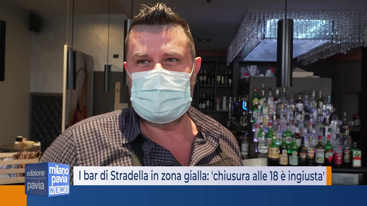 I bar di Stradella in zona gialla: 'bene la ripresa, ma la chiusura alle 18 è un grave danno'