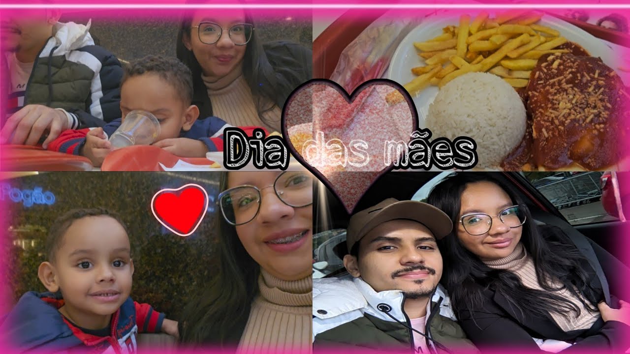 MEU DIA DAS MÃES FOI ASSIM, SAIMOS PRA ALMOÇAR FORA 🥰❤️
