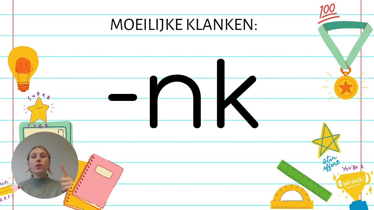Nederlands leren: moeilijke klanken -nk