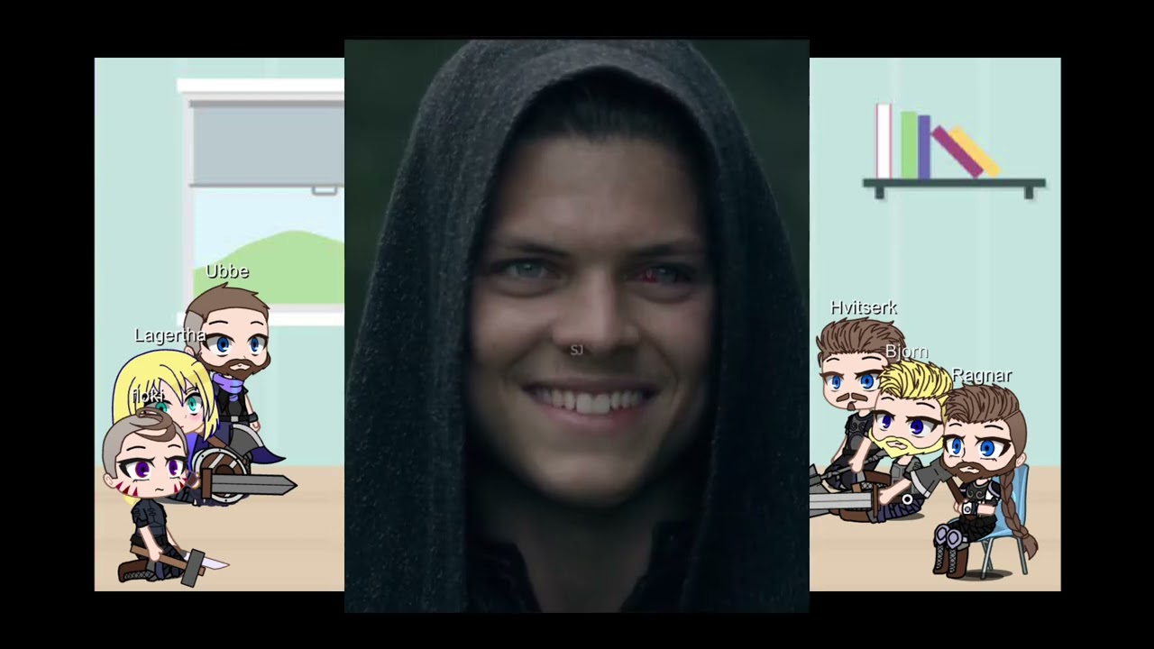 Vikings react to Ivar gacha life